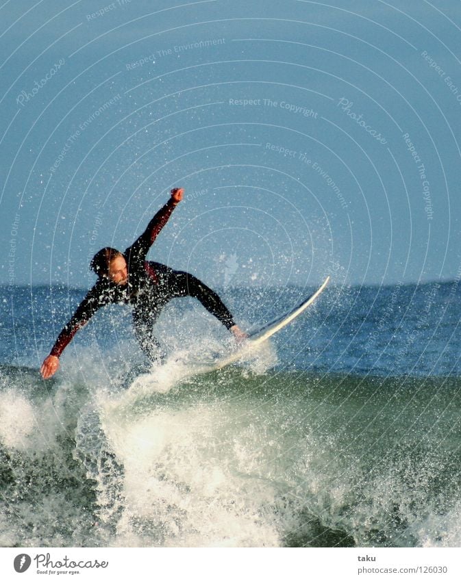 ...YEEEAAAHHH...III New Zealand Surfer Surfboard Jump Summer Sports Aquatics p.b. damon exciting sun sea waves big waves blue wetsuit cold water watching hours