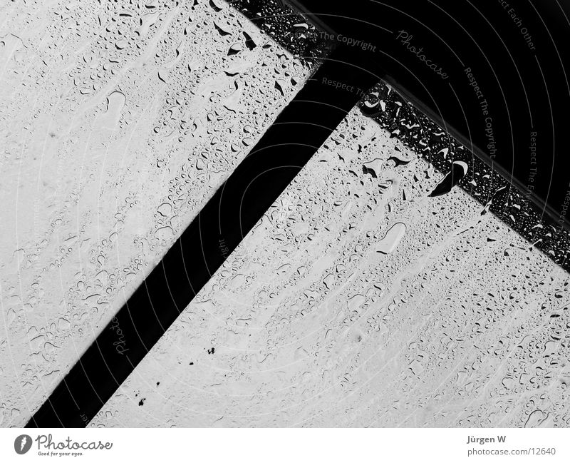 raindrop Rain Window Cold Wet Damp Gray Dark Autumn Photographic technology Water Glass raindrops To fall darkly
