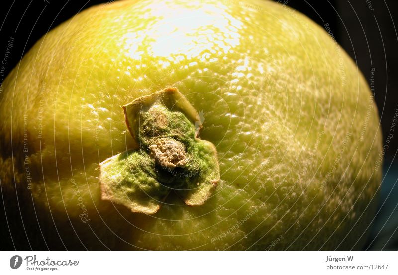 Moon with crater? Pomelo Green Round Sweet Close-up Fruit