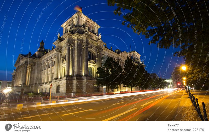 Bundestag IIII Vacation & Travel Human being Museum Town Capital city Dome Facade Reichstag Esthetic Might Colour photo Exterior shot Evening Twilight