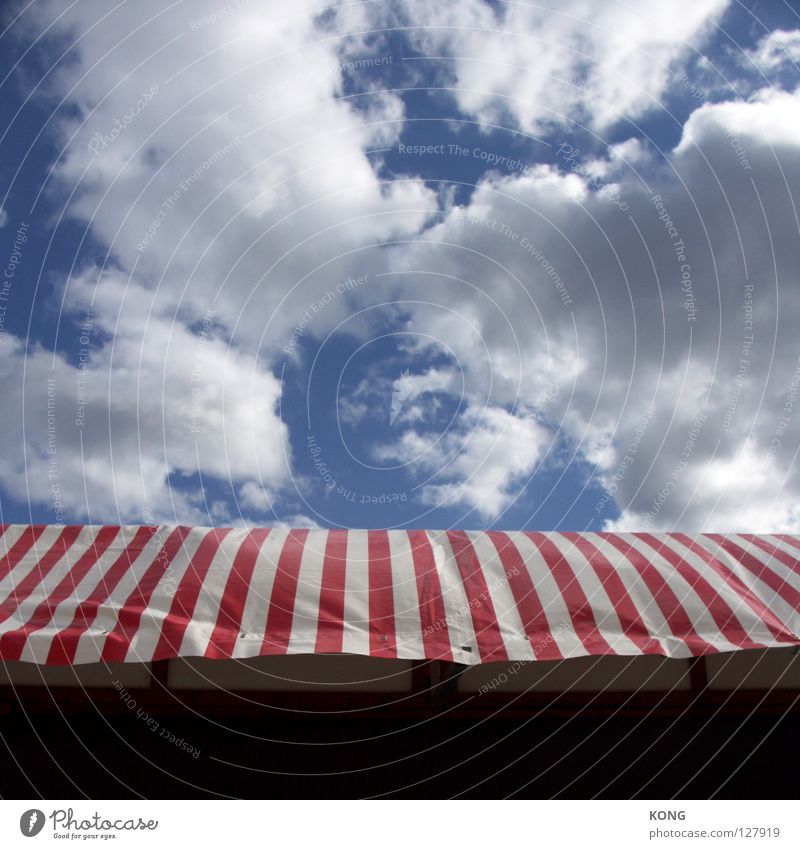 don't call me patriot Clouds Bad weather Stripe Roof Tent Red White Vertical Above Covers (Construction) Detail Sky cotton candy.cotton wool clouds
