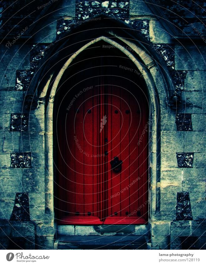 Heaven or Hell? Door Entrance Way out Access Pearly Gates Open Closed Key Wall (barrier) Masonry Eerie Door handle Archway Resume House of worship Fear Panic