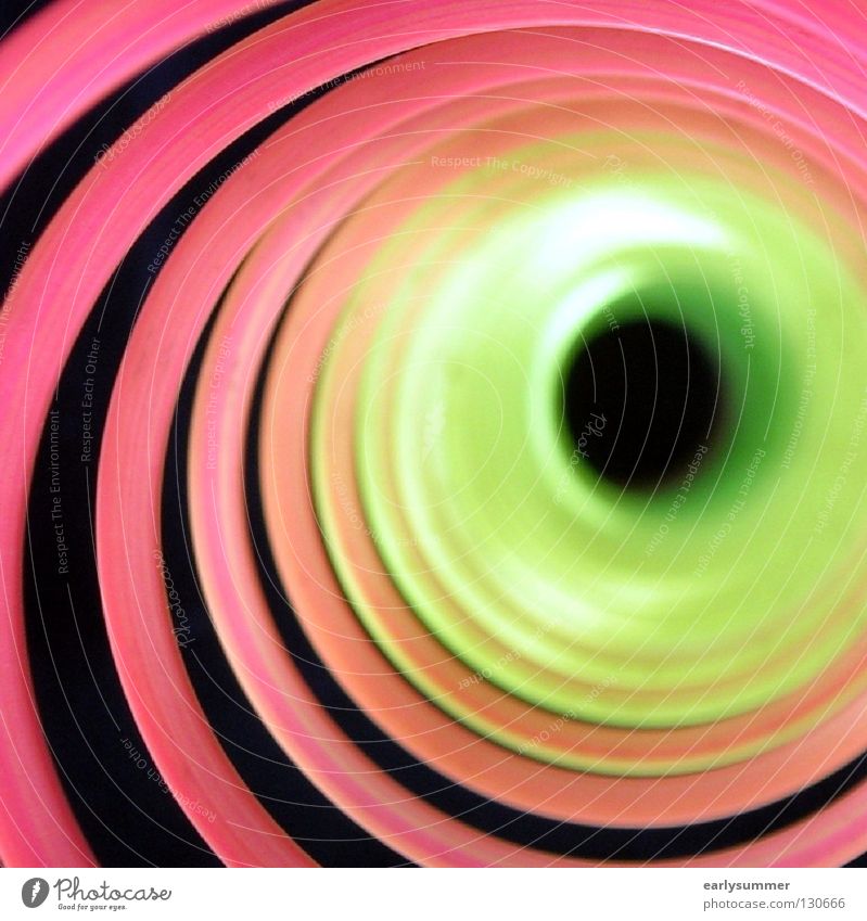 timetunnel Multicoloured Spiral Round Coil Rainbow Playing Prismatic colors Childrens birthsday Tunnel Tunnel vision Intoxicant Illusion Red Green Yellow Violet
