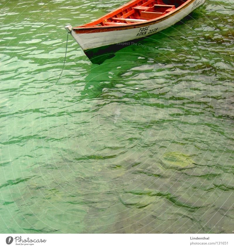 fishing boat Watercraft Angler Canoe Turquoise Ocean Waves Fishing (Angle) Anchor Navigation Gastronomy angling