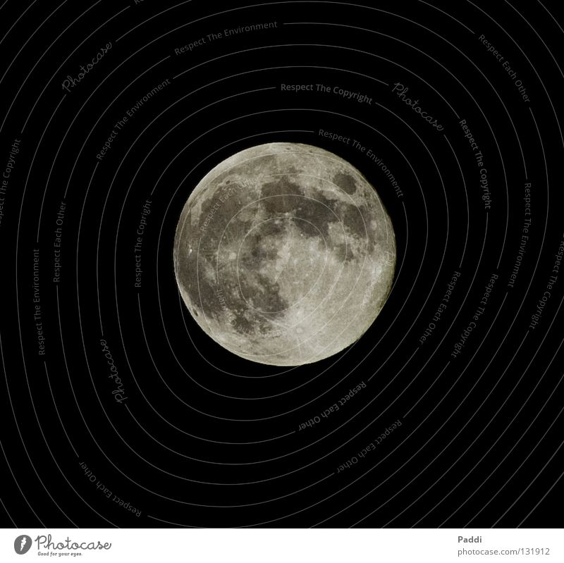Where does the man live in the moon? Full  moon Night Black NASA Volcanic crater Dream Moonlight Celestial bodies and the universe Sky Long exposure