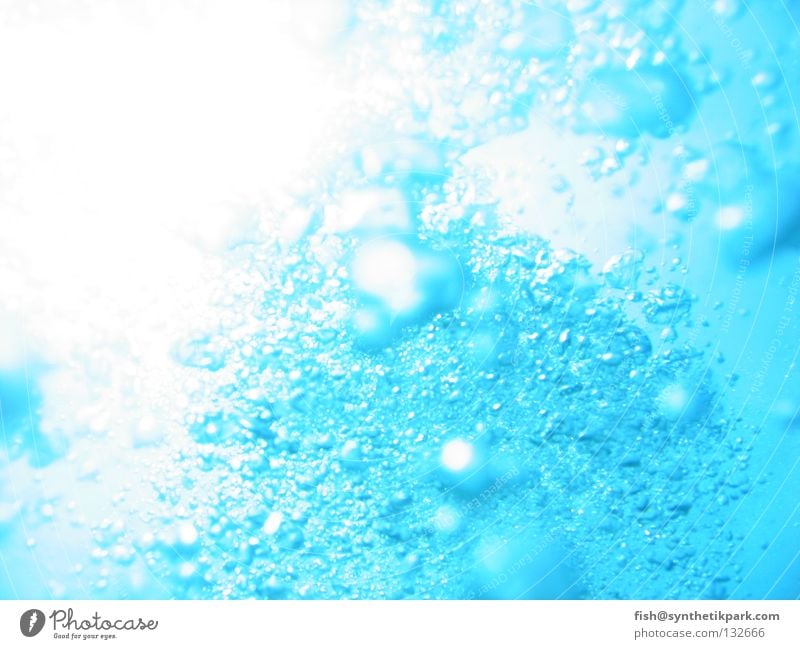 bubbles Light Air Dive Go up Ocean Water Blue Blow Sun unwatered
