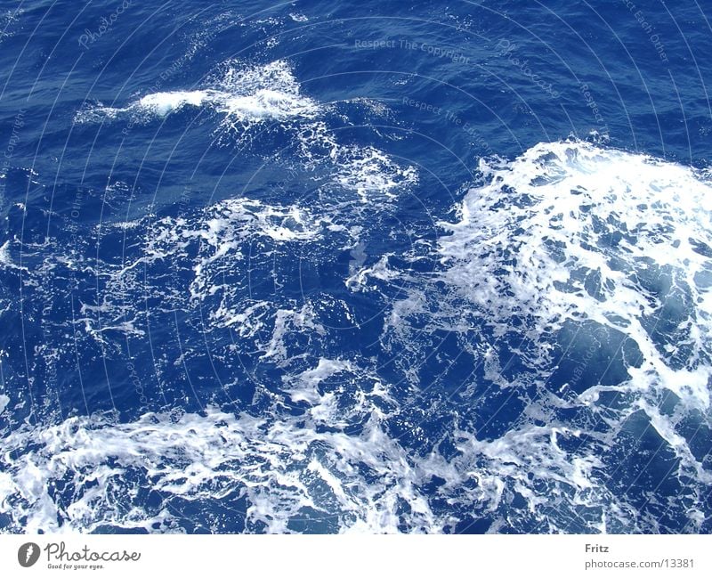 beck-motiv-01 Ocean Background picture Water Blue