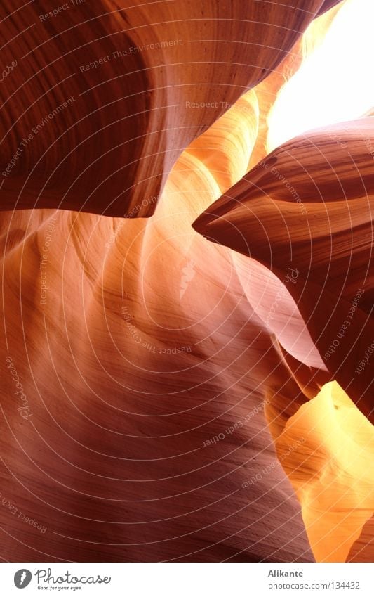 focal point Antelope Canyon Americas USA Arizona Formation Red Yellow Elegant Fantastic Light Flow Stone Fiery Solidify Emotions Respect Sublime Page Lake Powel