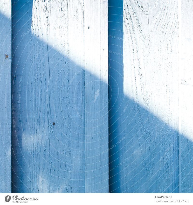 light&shadow Sunlight Wall (barrier) Wall (building) Facade Wood Line Stripe Illuminate Bright Blue Colour Divided Division Shadow Dark side Shadowy existence