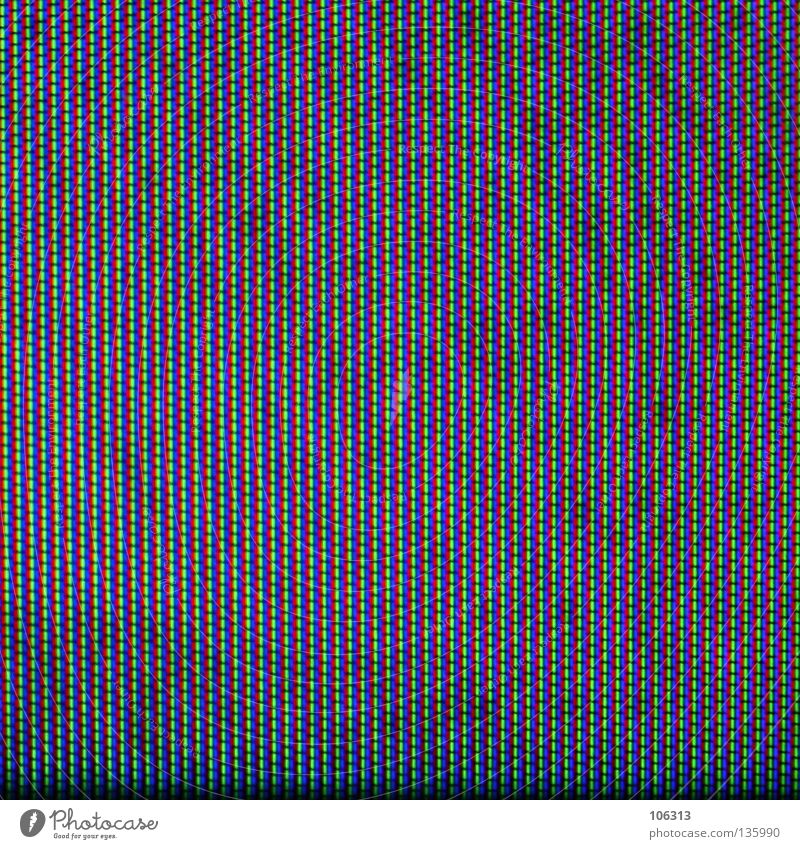 RGB [ALL PHASES]: THE FABRIC THE DREAMS ARE MADE OF Red Green Colour photo Wallpaper Consistent Television TV set LCD Lamp Emanation Process Stripe Striped
