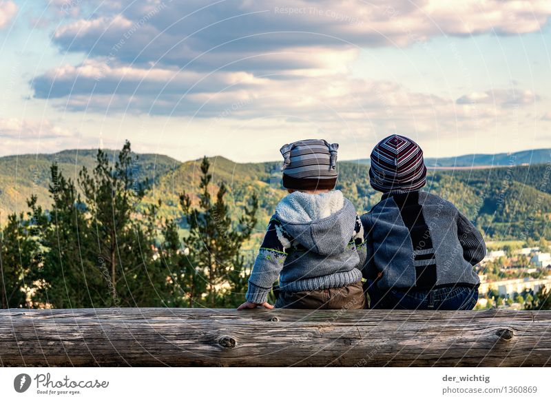Wanderlust #4 Vacation & Travel Adventure Expedition Summer vacation Mountain Human being Masculine Child Toddler Boy (child) Brothers and sisters