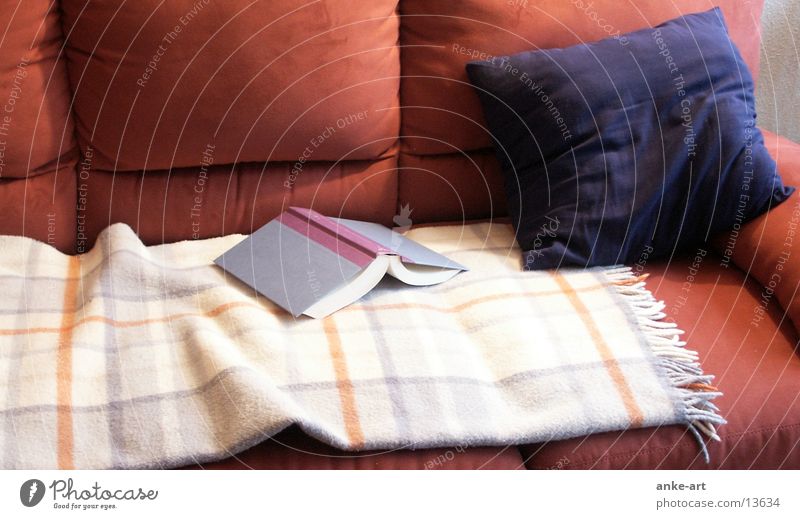 cuddly corner Sofa Book Cushion Living or residing Blanket Wool blanket