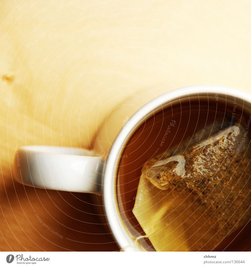 pouch Teabag Mug Beaker Chamomile Mint Drinking Beverage Physics Table Wood Healthy Winter Fluid Warmth Crockery