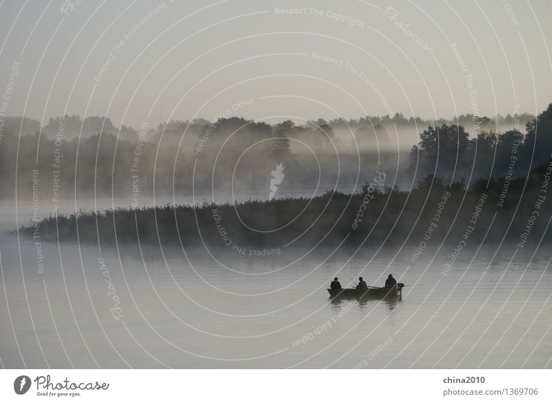 rest Nature Landscape Water Fog Lakeside Relaxation Sit Moody Peaceful Calm Wisdom Endurance Loneliness Contentment Leisure and hobbies Stagnating Tourism