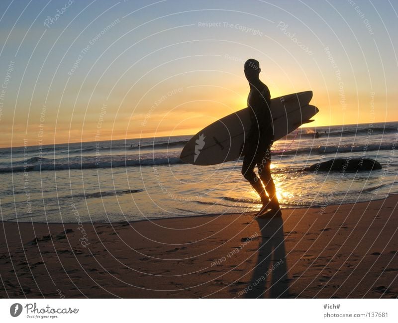 life's a beach and than u will the... South Africa Cape Town Beach Sunset Ocean Shadow play Waves Beautiful Surfer Surfing Watering Hole Roxy Surfboard Coast