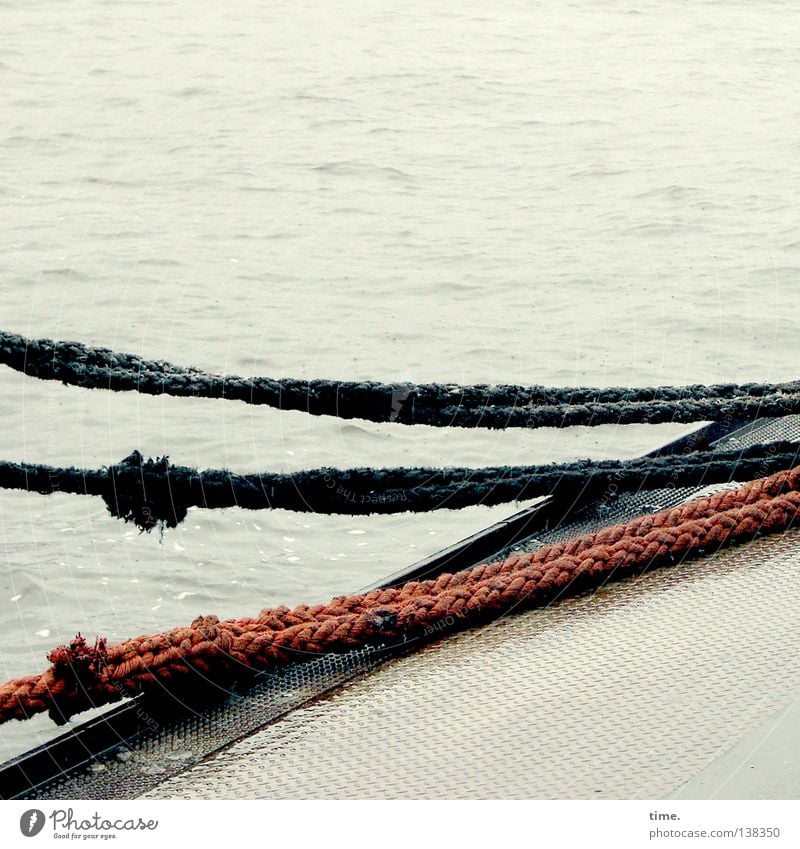 HH08 | Rope team Calm Water Harbour Navigation Inland navigation Watercraft Knot Lie Nerviness Stress Ease Jetty Bracket Useful Drop anchor Elbe Fastening