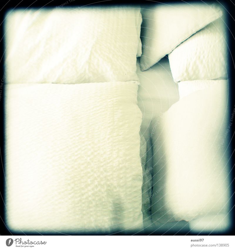 Saturday, 6.00 am Blur Hazy Grid Pattern Analog Viewfinder Depth of field Bed Bedclothes Sleep Sheet Cushion Snoring Bedroom Furniture Lightshaft