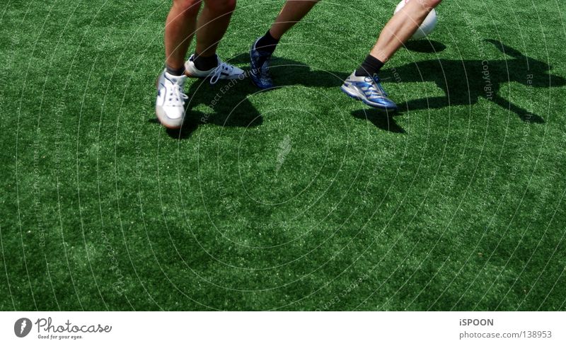 Nurmi I Football boots Green Blade of grass Calf Stadium Stockings Soccer player Artificial lawn Sports Playing Lawn Shadow Feet Musculature Ball Effort Skin