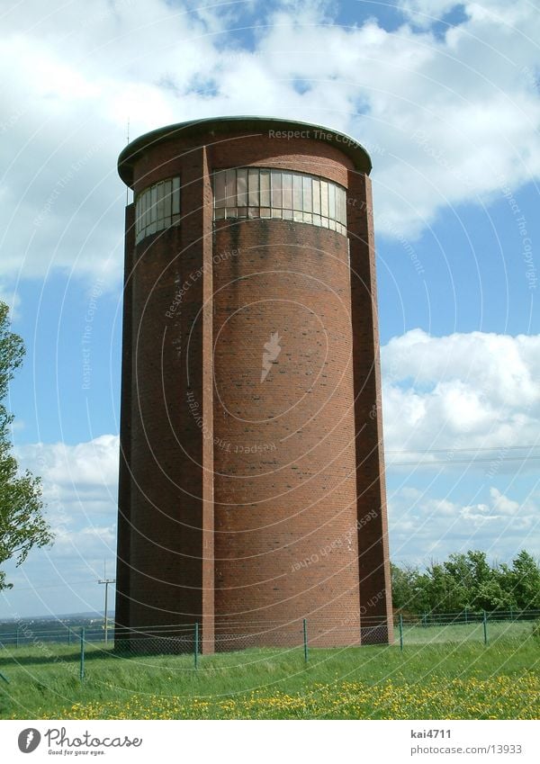 Water tower Ginnick Village Architecture Tower