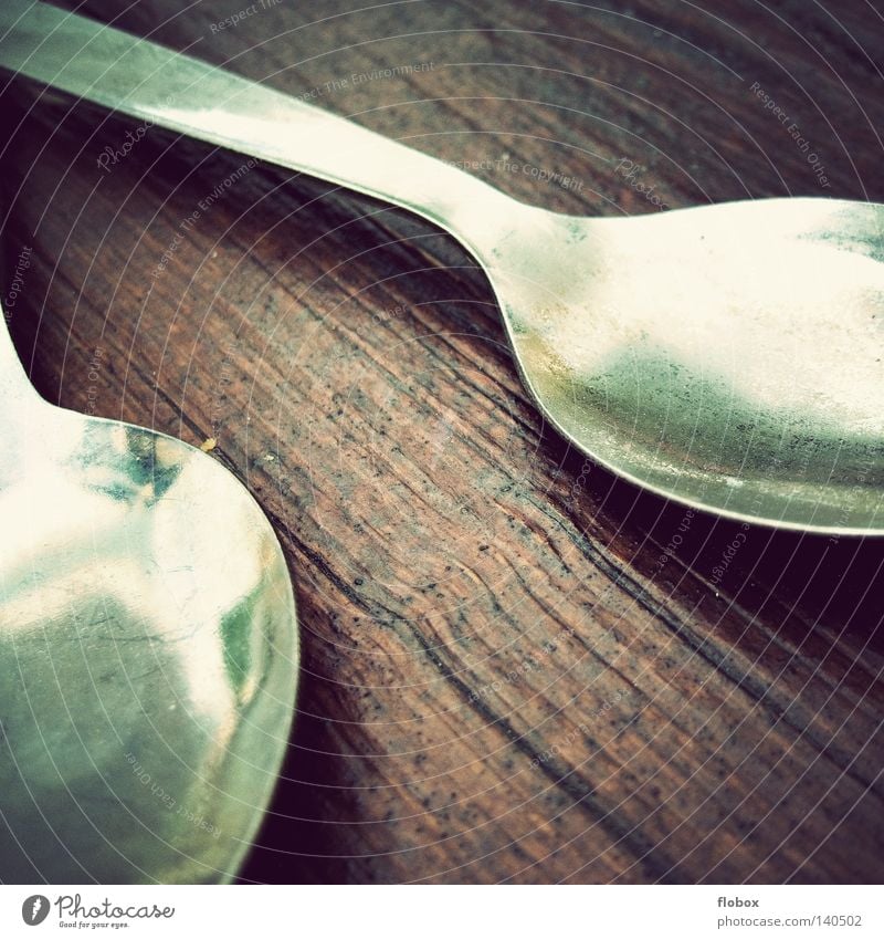 Spoon! Cutlery Tablespoon Fork Teaspoon High-grade steel Metal Wood Steel Metalware Nutrition Foraging Fluid Craft (trade) Kitchen knifes soup spoon ironic