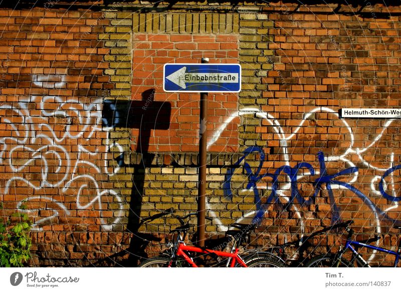 wall park Bicycle Park Middle Downtown Berlin One-way street Derelict mountain Tim tino Trzoska