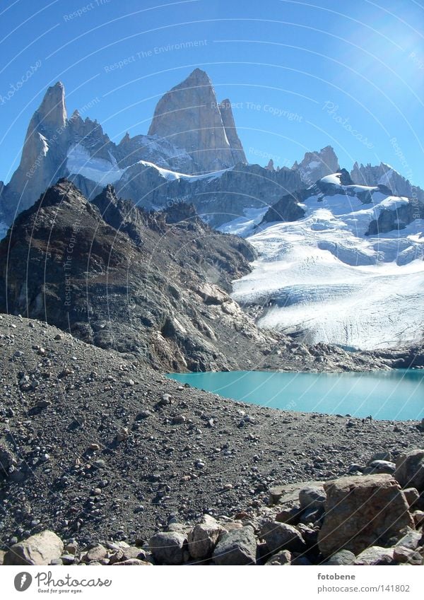 Fitz Roy Patagonien Argentinien Fitz Roy mountain south argentina südamerika gletscher el chalten
