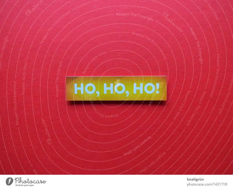 Ho, ho, ho! Characters Signs and labeling Communicate Sharp-edged Cliche Yellow Red White Emotions Moody Joy Happiness Anticipation Curiosity Surprise