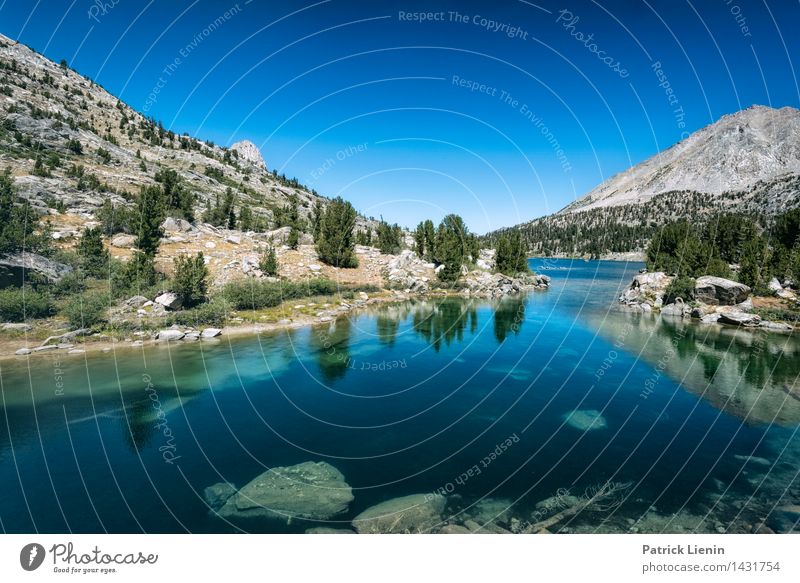 Rae Lakes Relaxation Calm Meditation Vacation & Travel Tourism Trip Adventure Mountain Hiking Environment Nature Landscape Sky Cloudless sky Summer Climate