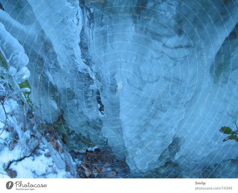 ice wall Glacier Ice Nature
