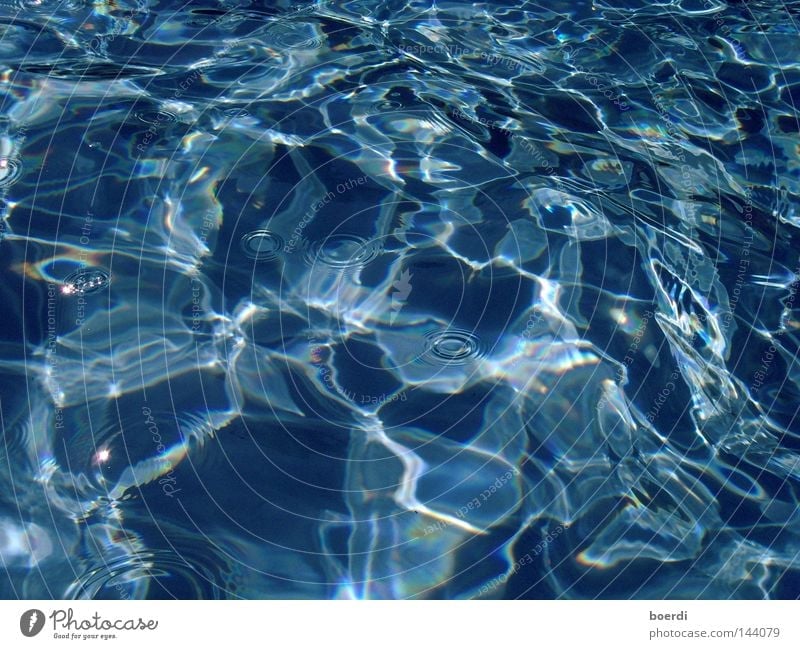 wAtereffects Summer Water Fluid Fresh Cold Wet Clean Blue Emotions Calm Pure Damp Clarity Surface Style Pattern Surface of water Colour photo Exterior shot
