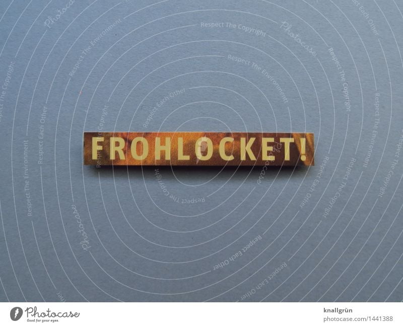 FROHLOCKET! Characters Signs and labeling Communicate Sharp-edged Brown Gold Gray Emotions Moody Joy Joie de vivre (Vitality) Anticipation Curiosity Belief