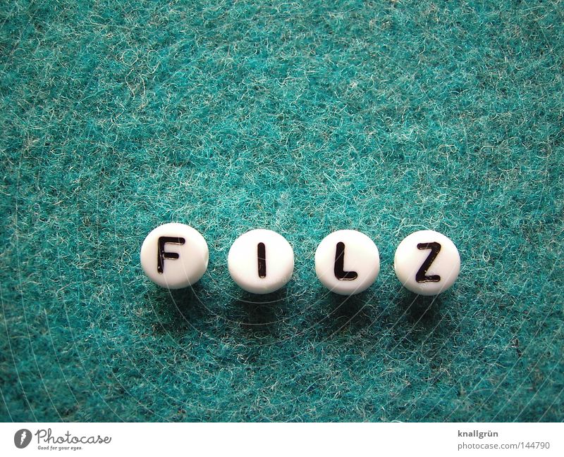 FELT Letters (alphabet) Word White Black Turquoise Round Pearl Felt Material Obscure Characters letter