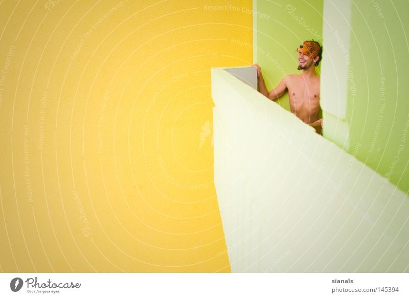 yellow. Art Face - a Royalty Free Stock Photo from Photocase