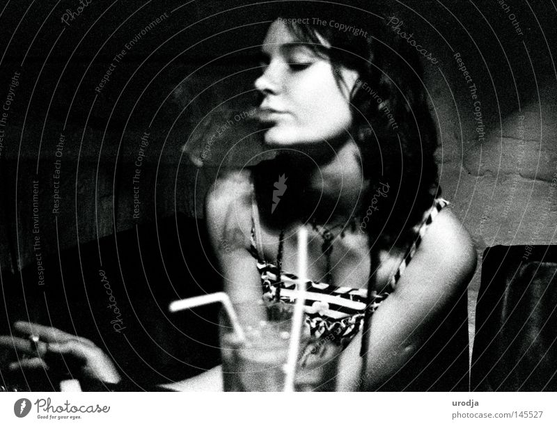 ORLA Café Film Black & white photo Portrait photograph contax 3200 Ilford smokin high grain