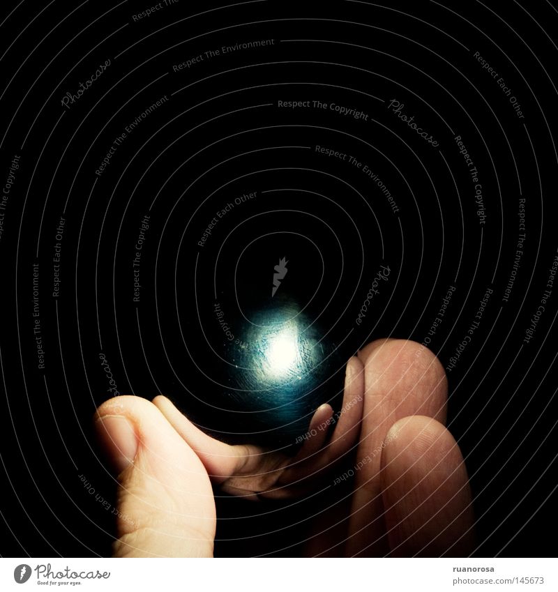 Sfera Hand Fingers Reflection Fingernail Night sky Metal Obscure Sphere Clock face Glittering Black Ball Dark Surface
