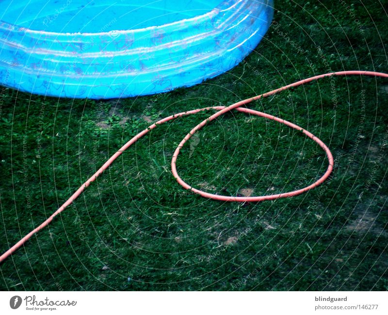 Children's garden catch basin Water Pink Inject Blue Distorted Flow Fresh Summer Wet Damp Fluid Star (Symbol) Bend Arch Playing Joy Paddling pool Swimming pool
