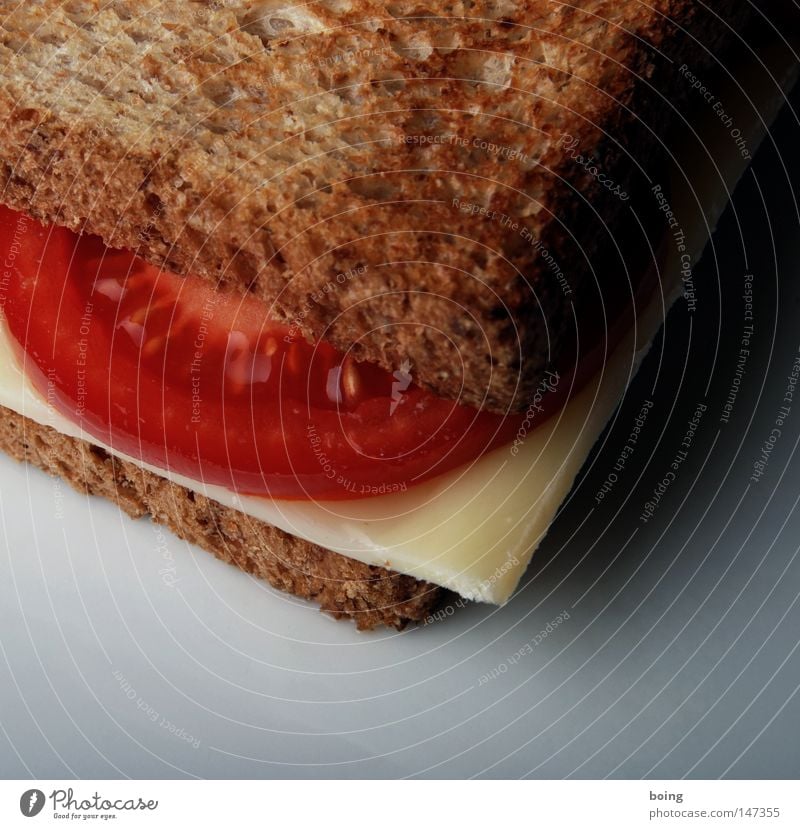 Toast KT Cheese Sliced cheese Swiss cheese Sandwich Brunch Supplies Dinner Breakfast Bread Snack Crisp Dairy Products Quality wholemeal toast Tomato