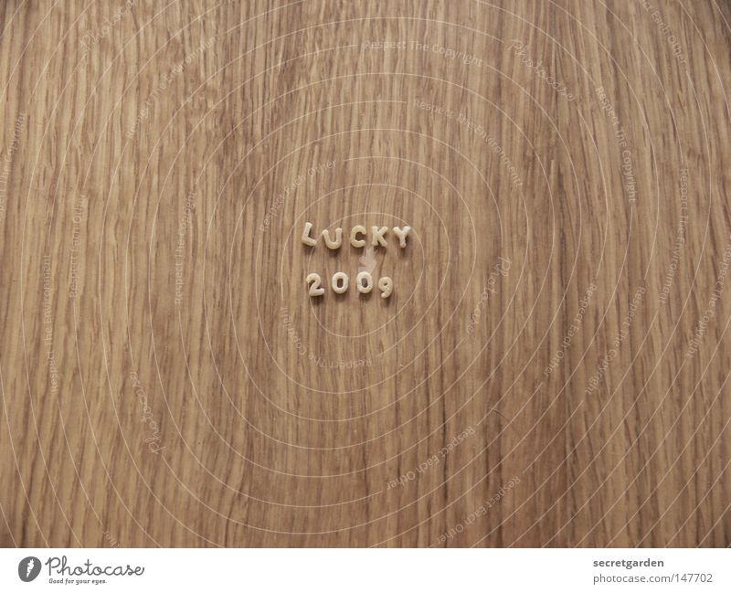 "i hope, we have a little bit lucky" New Year Beginning New start False Correct Desire 2009 Noodles Tree Meal Wood Pattern Table Loneliness Living room