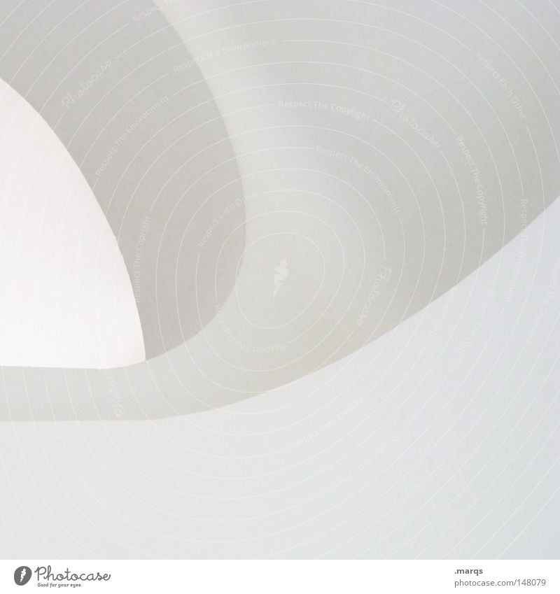 Arc Bright Light Gray White Round Sterile Corner Clean Minimal Abstract Architecture Detail Logo Line