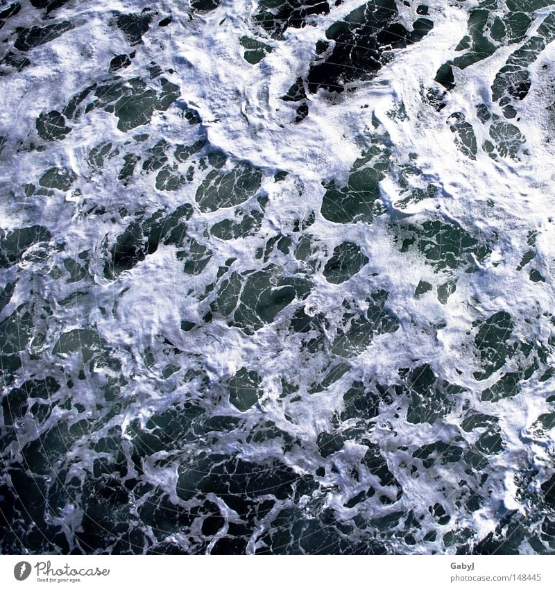 Drooling spray Navigable water White crest Ocean Whirlpool The deep Surface of water Scrabble about Waves Abstract Elements Water Movement frothed Sea water