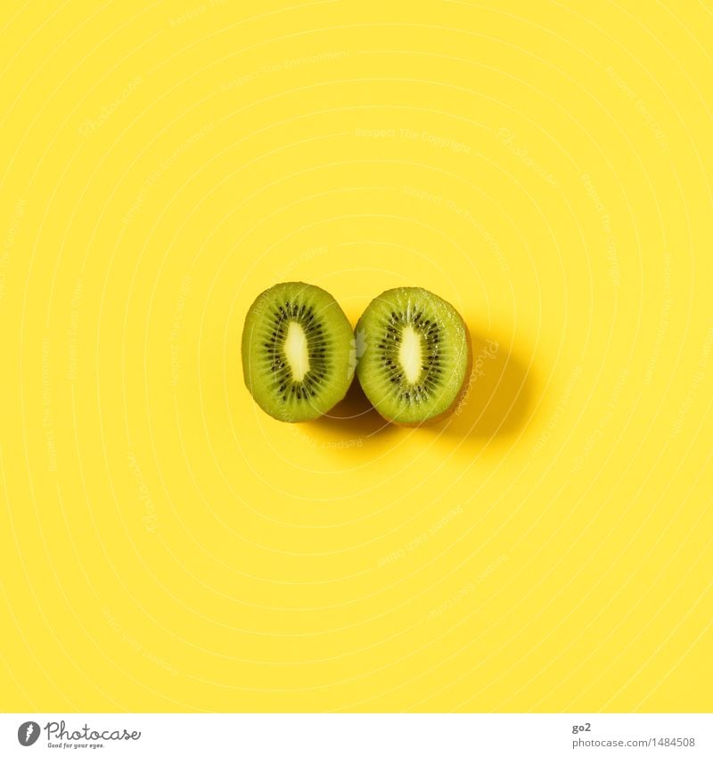 kiwi Food Fruit Kiwifruit Nutrition Organic produce Vegetarian diet Diet Fasting Healthy Eating Life Esthetic Simple Fresh Delicious Juicy Yellow Green