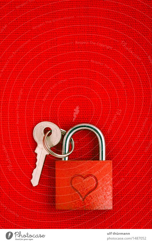 lock of love Valentine's Day Metal Sign Heart Lock Key Emotions Joy Happy Sympathy Friendship Together Love Infatuation Loyalty Romance Relationship