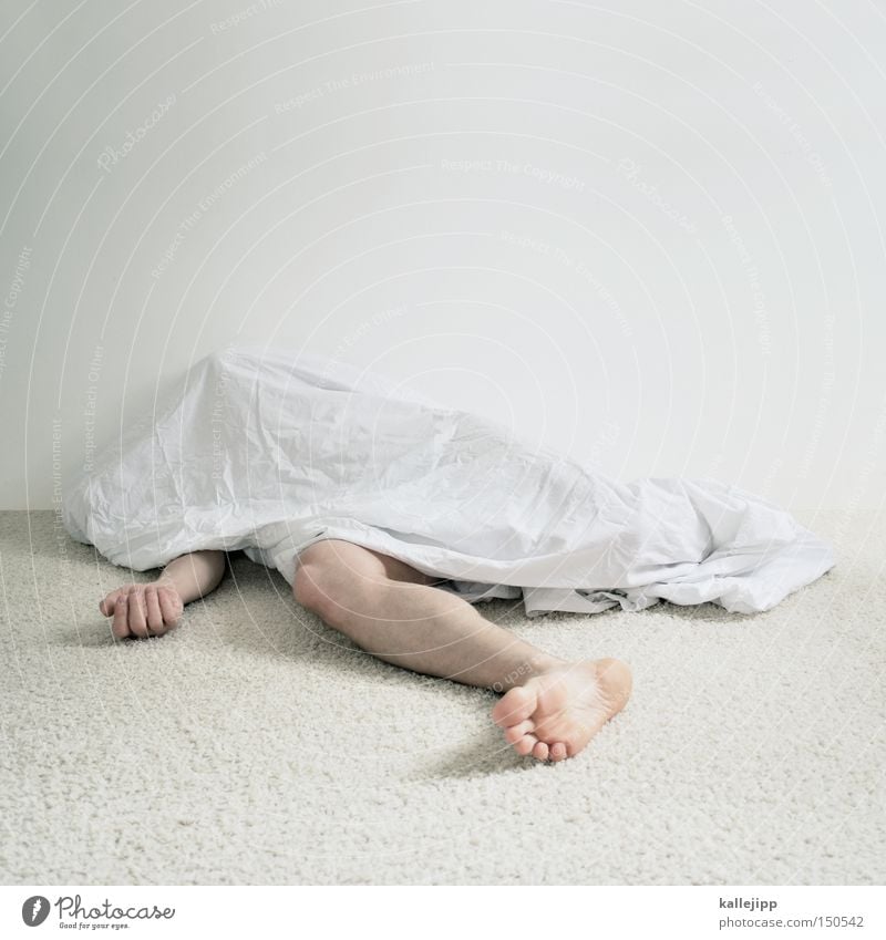 black Man Human being Corpse Death Crime scene Sleep Naked Lie Dream White Bright Legs Arm Poverty Parts of body Creepy