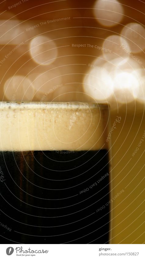 -- STOUT -- Drinking Gastronomy To enjoy Dark Delicious Ireland Foam Nitrogen Glass Copy Space top Beer Black Light (Natural Phenomenon) Reflection Deserted