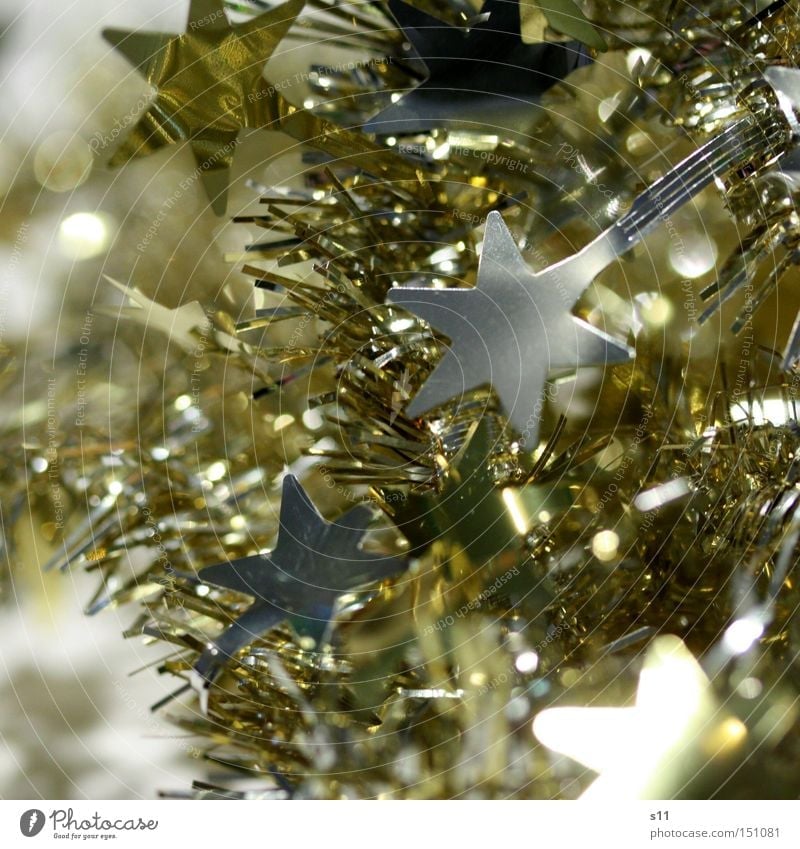 asterisk Glittering Christmas & Advent Decoration Glimmer Feasts & Celebrations Star of Bethlehem Winter Gold Silver Lamp Star (Symbol)