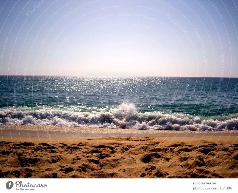 anaoj arap - ou cuando o mar fala Beach Ocean Sand Waves Sky Wet Action Blue Foam Horizon Frightening Speed Summer Portugal Alentejo Joy Power Force Coast
