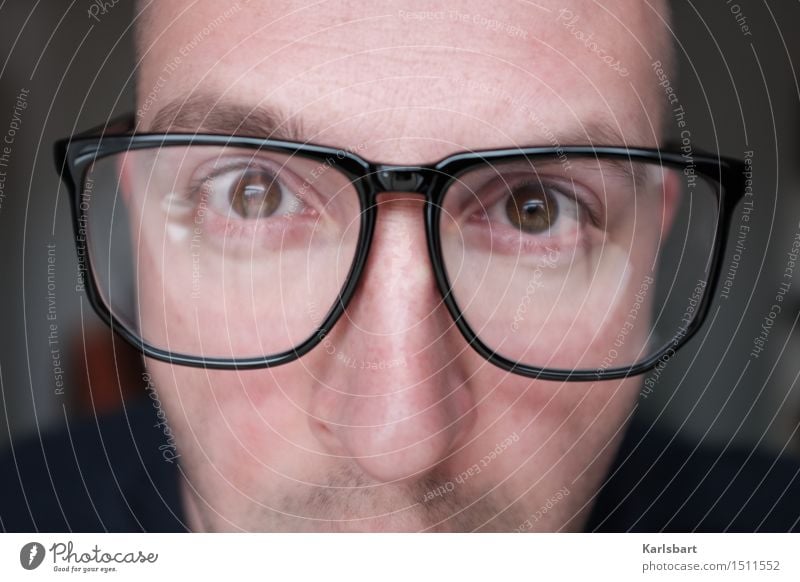 Middle-aged man with glasses looks to the future of work Lifestyle Education Science & Research Adult Education Study Teacher Professional training Apprentice