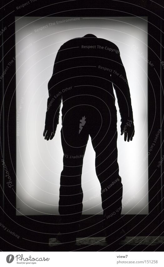 BLN08_headless. Silhouette Light Shadow Night Dark Contrast Poster Detail Signage Man Body Light (Natural Phenomenon) Arm Legs