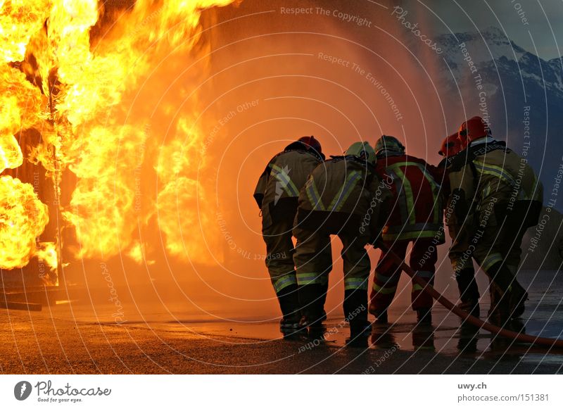 firefighter Blaze Fire department Flame Disaster Practice Erase Warmth Dangerous Public service Threat