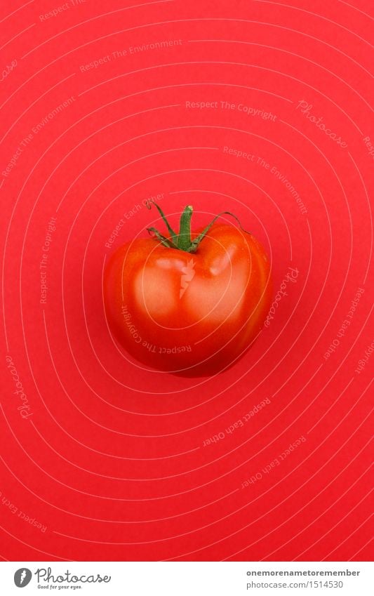 Jammy tomato on red Art Work of art Esthetic Tomato Tomato sauce Tomato salad Tomato juice Red Delicious Healthy Healthy Eating Gaudy Multicoloured Colour photo